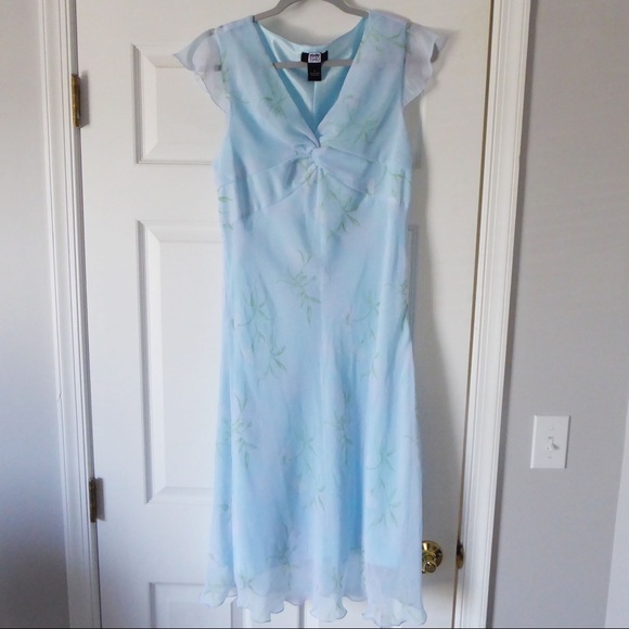 Studio 1940 Blue Floral Dress - Picture 2 of 4